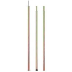 YOUTHUP Teleskop-Zeltstange 170-255 Cm Verzinkter Stahl