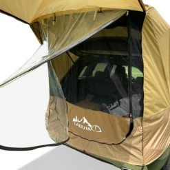 ASUPERMALL Autozelt Wasserdichtes Outdoor-Auto-Markise Sonnendach Falten Camping-uberdachung Ultraleichter Strand-Sonnenschutz Heavy-Duty-Auto-Zelt Fur Camping Reisen Familie Outdoor-Aktivitaten
