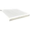 LONGZIMING Markisenbespannung Canvas Creme 6 X 3 M (ohne Rahmen)