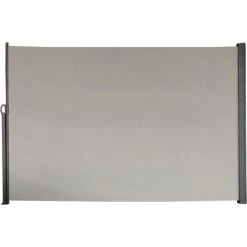 SVITA Seitenmarkise Markise Rollo Sichtschutz Seitenrollo Balkon Terrasse Grau 160x300