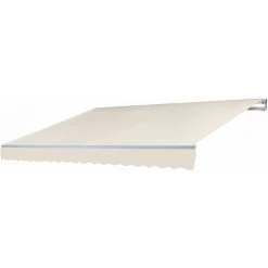 Ersatz-Bezug Für Markise HHG-471, Gelenkarmmarkise Ersatzbezug Sonnenschutz, 2,5x2m ~ Polyester Creme