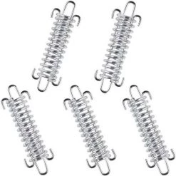 LangRay Markise Stahlfederzelt Federschnallen Markisenzelt Seilspanner Geeignet Für Strandklettern Campingzelt Befestigungszubehör 5 Stück