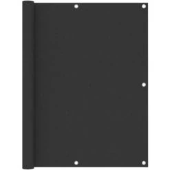 TRIOMPHE Balkon-Sichtschutz Anthrazit 120x500 Cm Oxford-Gewebe