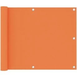 TRIOMPHE Balkon-Sichtschutz Orange 75x300 Cm Oxford-Gewebe