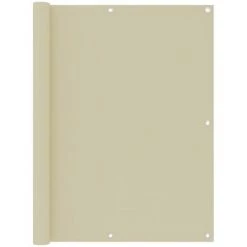 TRIOMPHE Balkon-Sichtschutz Creme 120x400 Cm Oxford-Gewebe