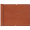 TRIOMPHE Balkonsichtschutz Oxford-Gewebe 90 X 600 Cm Terrakotta