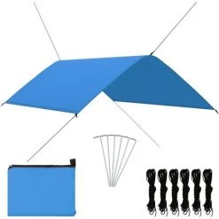 TRIOMPHE Outdoor Tarp 3x2 M Blau