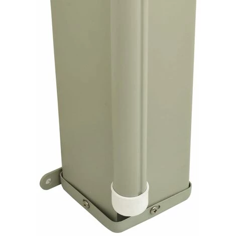 Youthup Seitenmarkise Ausziehbar 140x300 Cm Creme – Bild 5