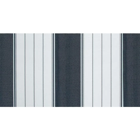 GARDINIA Klemm-Markise Föhr Ohne Bohren Blau-weiß – Bild 2