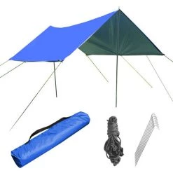 ASUPERMALL Outdoor Multifunktionale Sonnenschutz Sail Rechteck Baldachin Für Outdoor Camping Patio Rasen Garten Hinterhofmarkise