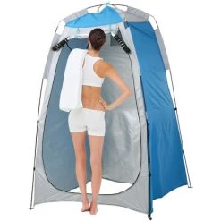 ASUPERMALL Privatsphäre Schutzzelt Tragbare Outdoor Camping Beach Dusche WC Wickelzelt Sonne Regen Schutz Mit Fenster