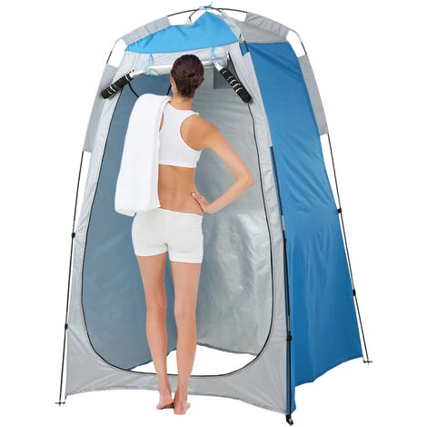 ASUPERMALL Privatsphäre Schutzzelt Tragbare Outdoor Camping Beach Dusche WC Wickelzelt Sonne Regen Schutz Mit Fenster