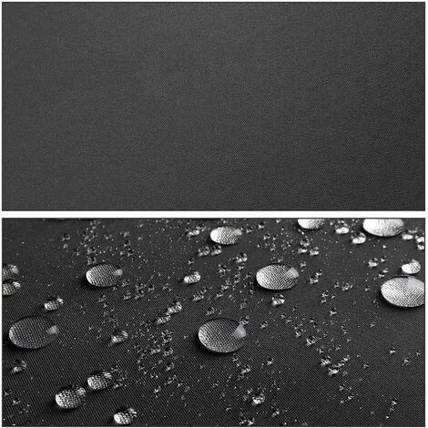 Homfa Senkrechtmarkise Balkonmarkise Sonnenschutz Mit Handkurbel Und Markisenkassette, UV-beständige Vertikalmarkise, Windschut Und Sichtschutz, Aus Metall Und Polyester, 1,4 X 2,5 M, Grau – Bild 5