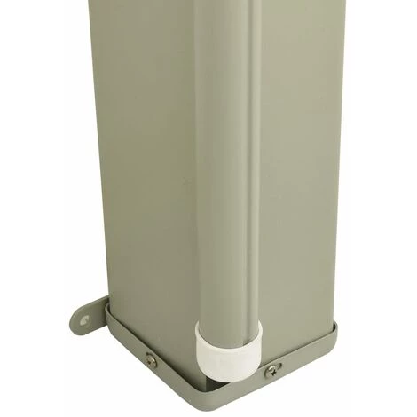 Seitenmarkise Ausziehbar 220x300 Cm Schwarz VidaXL – Bild 5