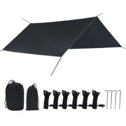 GESCHENKE Outdoor-Camping-Überdachung, Multifunktionales Wasserdichtes Überdachungszelt Picknickmatte Campingzelt Für Strandwanderungen
