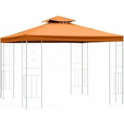 BONSPORT Ersatzdach Für 3x3m Pavillon Terracotta / Orange