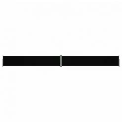 Seitenmarkise Ausziehbar Schwarz 117x1200 Cm VidaXL