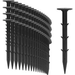 WERKZEUGE 90x Kunststoff-Zeltheringe - Heringe Für Gartenvlies Und Unkrautvlies - Befestigung