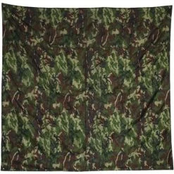 BARES Tarp Waterproof Tarp Tent, Lightweight Portable RainTent Rain Shelter With Storage Bag (Camouflage) (Size : 3*2.9m)