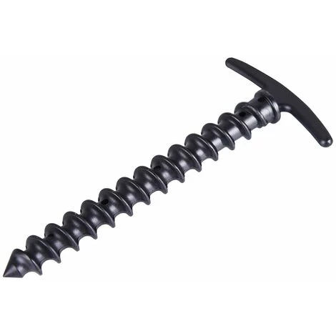 THSINDE 5 Stück Heringe Kunststoff Schraubhering Erdnagel Gelb Zelthering Gewinde Zeltnägel Robuste Zelt Nagel 14.5cm Zeltnagel Für Camping Regenplanen Wandern – Bild 5