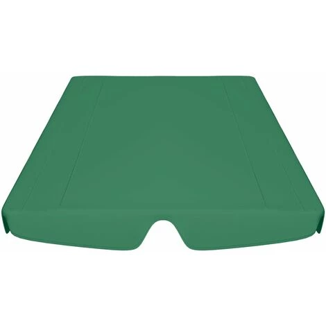 Topdeal Ersatzdach Für Hollywoodschaukel Grün 188/168x110/145 Cm FF312088_DE – Bild 4