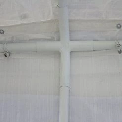 JULIDO Partyzelt Pavillon Festzelt Gartenzelt 5x10m Zelt Wasserdicht 10x5m PE Wasserdicht Stabil