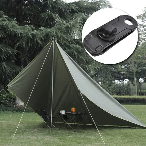 BENOBBY KIDS Planenklammern 12 St��ck Zeltklammern Kunststoff-Planenklammern F��r Outdoor-Aktivit?ten Camping – Bild 4
